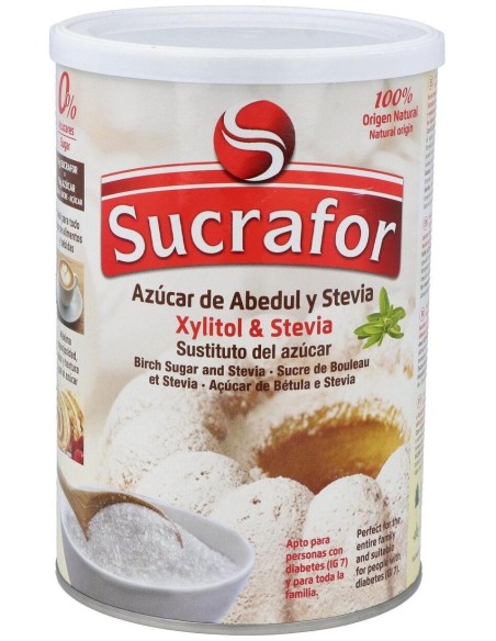 Sucrafor (Azucar De Abedul Y Stevia) 800Gr de Sucrafor