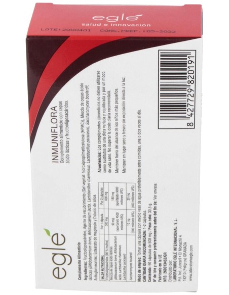 Inmuniflora 60Cap. de Egle