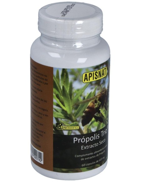 Apisnat Propolis Trio 60 Caps. de Phytovit