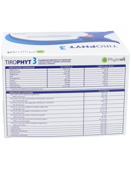 Tiro Phyt 3 30Sticks de Phytovit