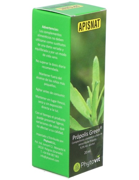 Apisnat Propolis Green 20 Ml de Phytovit