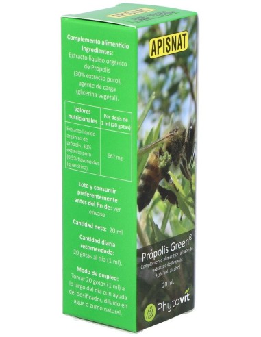 Apisnat Propolis Green 20 Ml de Phytovit