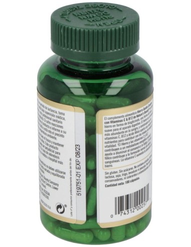 Hierro Gentle Complex 100Cap. de Nature´S Bounty