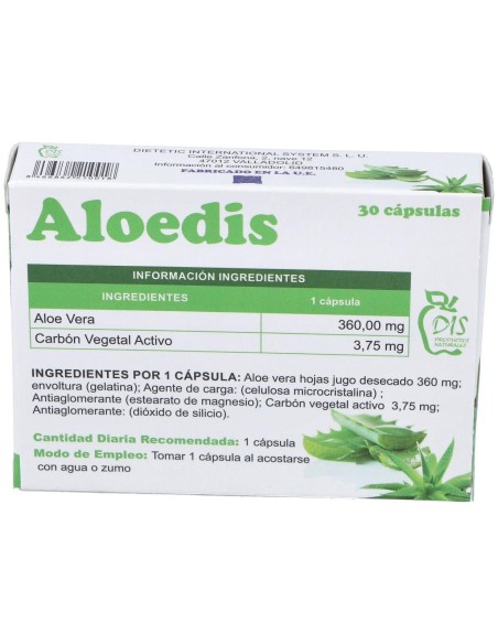 Aloedis (Aloe Vera) 30Cap. de Dis