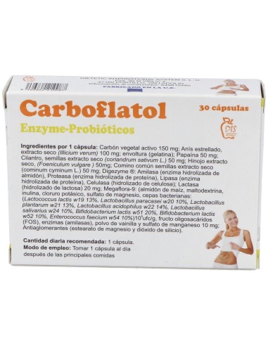 Carboflatol 30Cap. de Dis