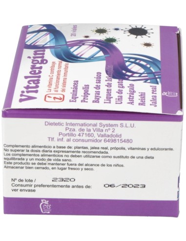 Vitalergin 20Amp. de Dis