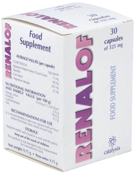Renalof 30 Capsulas de Catalysis