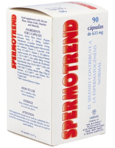 Spermotrend 90Cap. de Catalysis