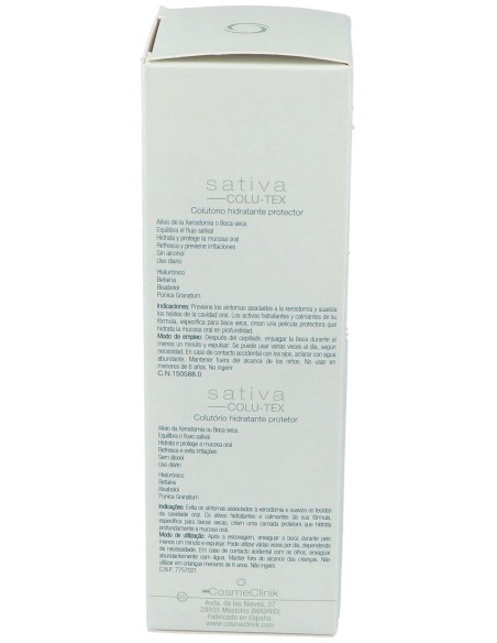 Cosmeclinik Sativa Colu-Tex 250Ml. de Sativa