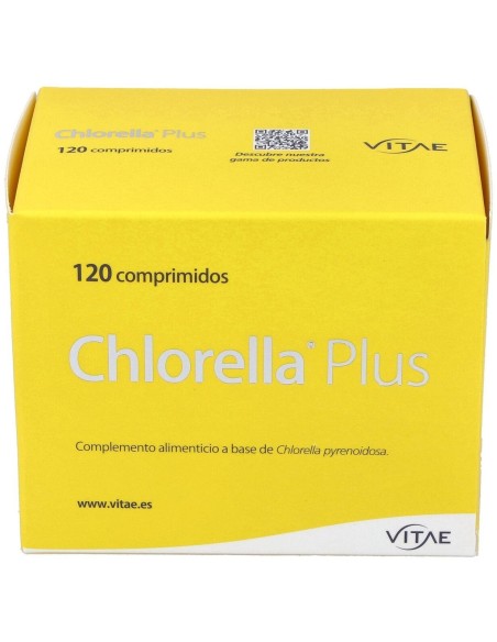 Chlorella Plus 120 comprimidos de Vitae