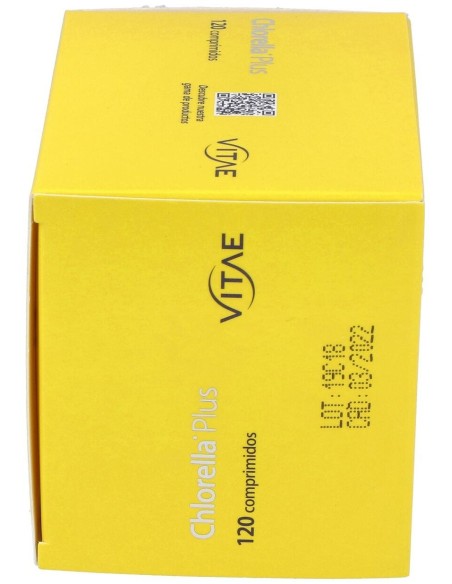 Chlorella Plus 120 comprimidos de Vitae