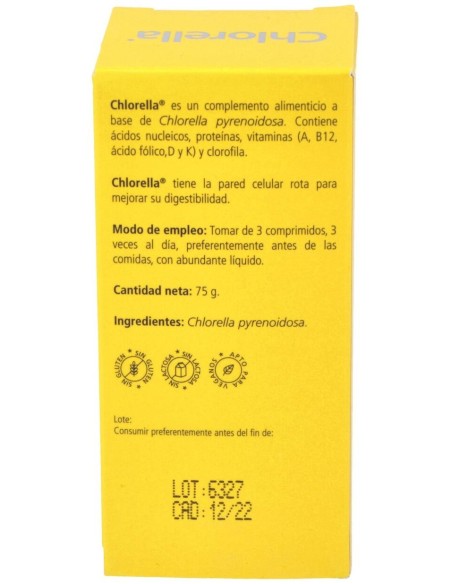 Chlorella 200Mg. 300Comp. de Vitae