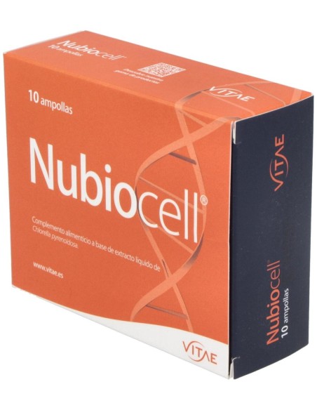 Nubiocell (Chlorella) Puro 10Viales de Vitae