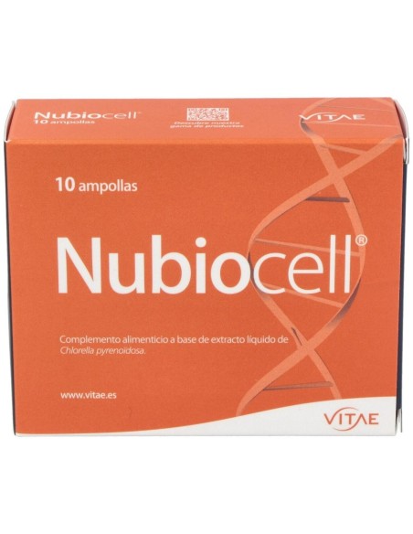 Nubiocell (Chlorella) Puro 10Viales de Vitae