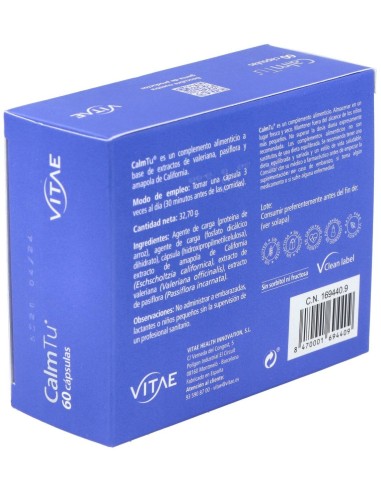 Calm Tu 60Cap. de Vitae