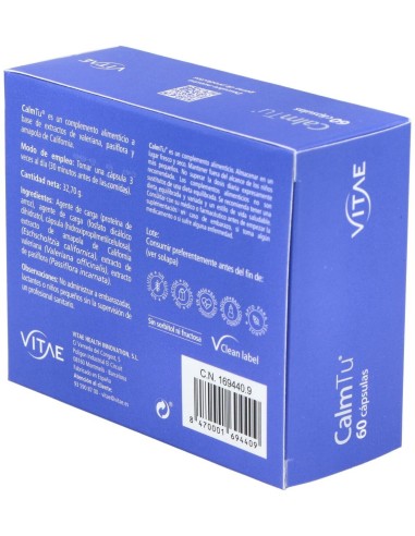Calm Tu 60Cap. de Vitae