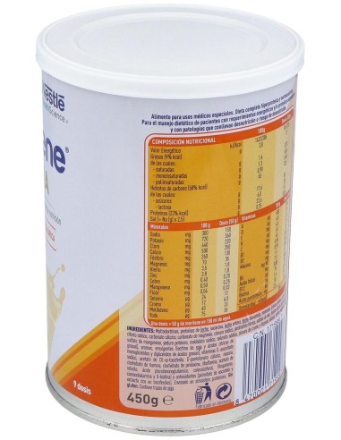Meritene Extra Vainilla Bote 450Gr. de Meritene