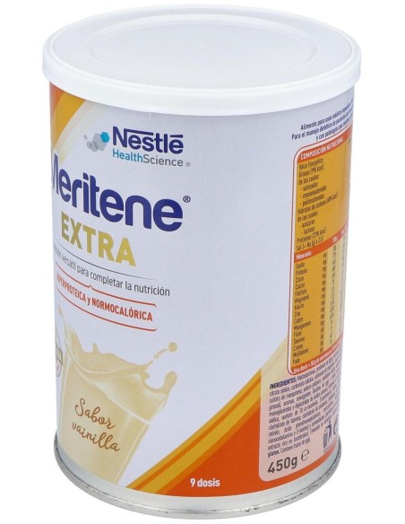 Meritene Extra Vainilla Bote 450Gr. de Meritene
