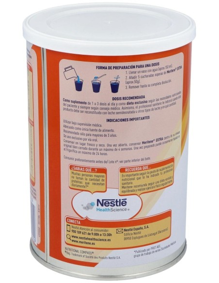 Meritene Extra Chocolate 6x450g. de Meritene