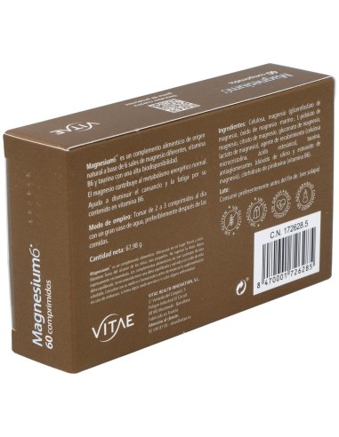 Magnesium6 60 comprimidos    de Vitae