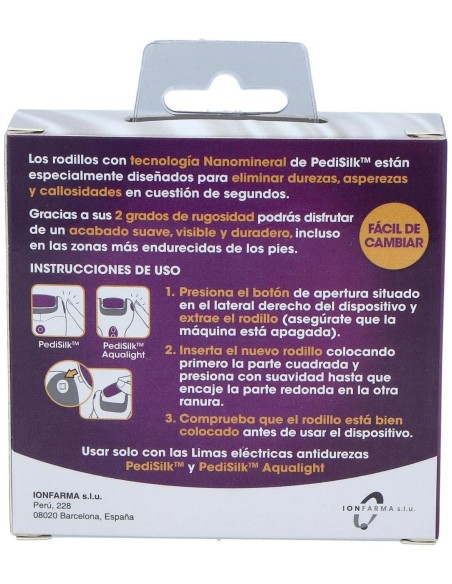 Recambios Pedisilk 2 Rodillos de Pedisilk