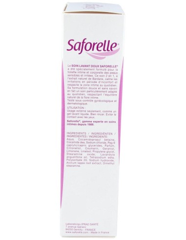 Saforelle Gel Cuidado Intimo 500Ml. de Saforelle