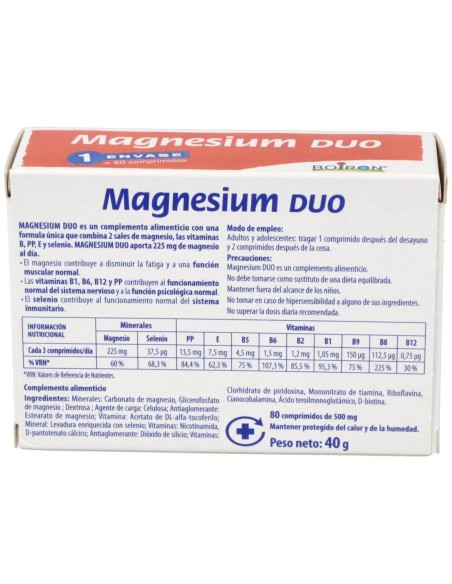 Magnesium Duo 80Comp. de Boiron