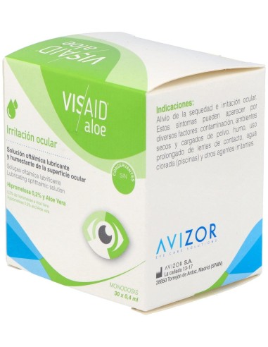 Visaid Aloe Irritacion Ocular 30Monodosis de Visaid