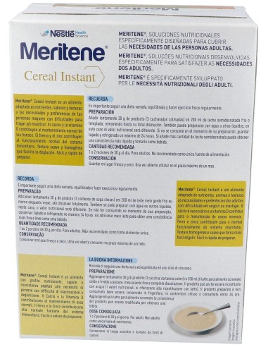 Meritene Cereal Multifrutas 600Gr. de Meritene