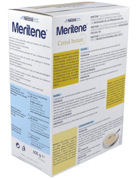 Maritene Cereal Instant Multifrutas 2x300g. de Meritene