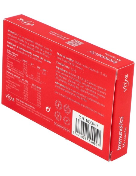 Inmunovita 15Cap. de Vitae