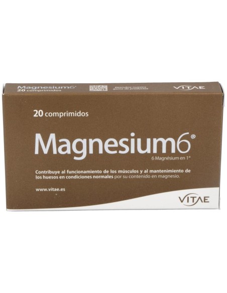 Magnesium-6 20Comp. de Vitae