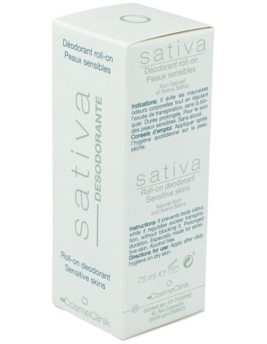 Cosmeclinik Sativa Desodorante Roll-On 75Ml. de Sativa