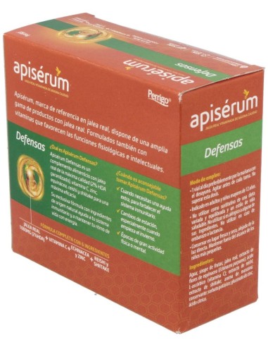 Apiserum Defensas 18Viales de Apiserum