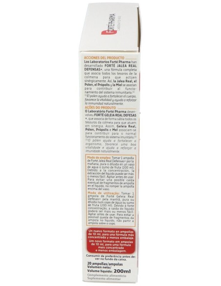 Forte Jalea Real Defensas+ 20Amp. de Forte Pharma