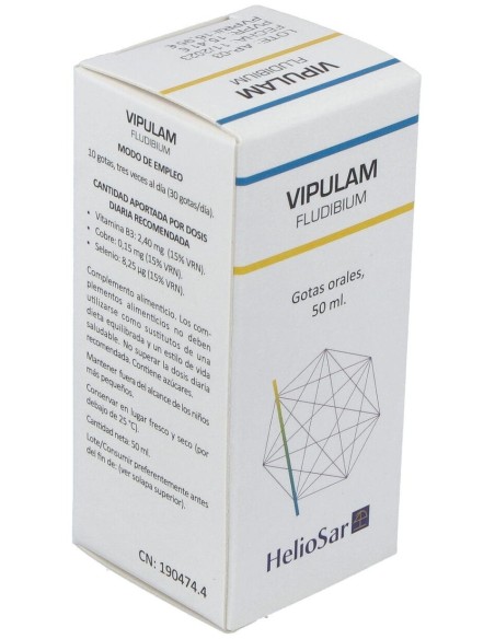 Vipulam Fludibium 50Ml. de Heliosar