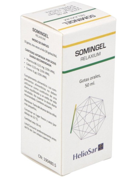 Somingel Relaxium 50Ml. de Heliosar