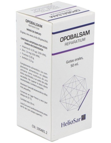 Opobalsam Reparatium 50Ml. de Heliosar