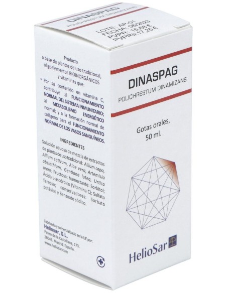 Dinaspag Polichrestum 50Ml. de Heliosar