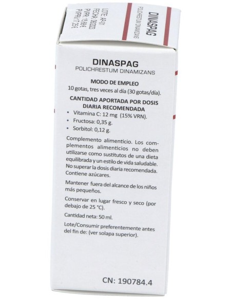 Dinaspag Polichrestum 50Ml. de Heliosar