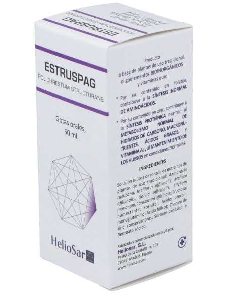 Estruspag Polichrestum Structurans 50Ml. de Heliosar
