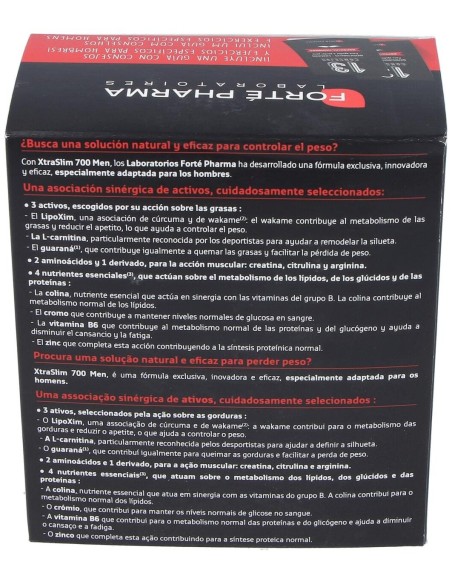 Xtraslim 700 Men 120Cap. de Forte Pharma