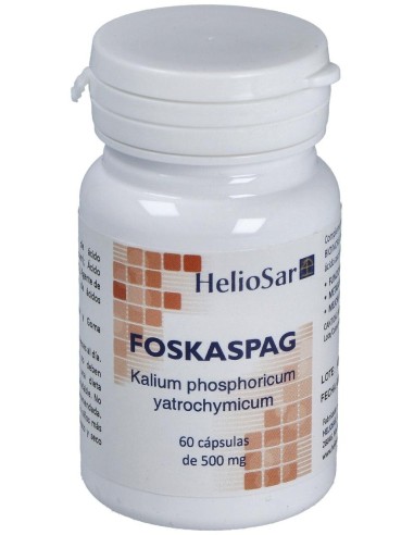 Foskaspag Kalium Phosphoricum 60Cap. de Heliosar