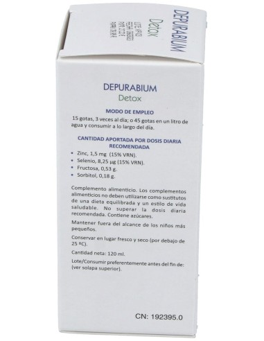Depurabium Gotas 120Ml. de Heliosar