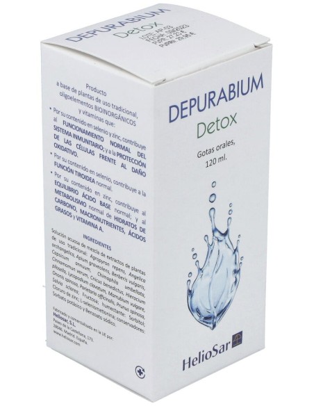 Depurabium Gotas 120Ml. de Heliosar