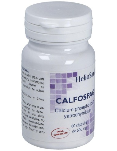 Calfospag Calcium Phosphoricum 60Cap. de Heliosar