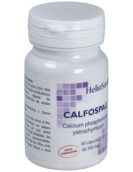 Calfospag Calcium Phosphoricum 60Cap. de Heliosar
