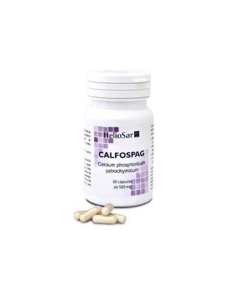 Calfospag Calcium Phosphoricum 60Cap. de Heliosar