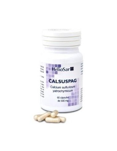 Calsuspag Calcium Sulfuricum 60Cap. de Heliosar
