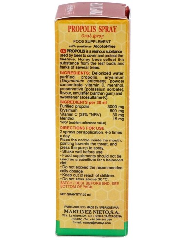 Propoltos Spray Propolis 30Ml. de Marnys